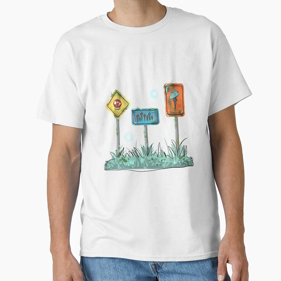 Mushroom Signs- Mushroom Island by Marielena Vincenza