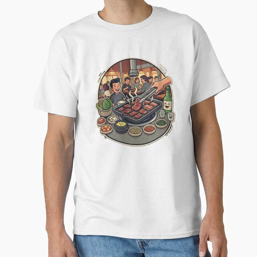 KBBQ by NanuWear Unisex , , , Long Sleeve Tee