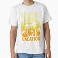 Summer Vacation by Yassine Ardi Unisex , , , Long Sleeve Tee