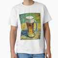 "Refreshing Brew: A Captivating Mug of Beer" by Artisticanvas Unisex , , , Long Sleeve Tee