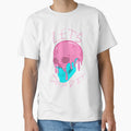 Let’s dead it Cotton candy skull by Nunsketchy Unisex , , , Long Sleeve Tee