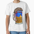 Men hair Beer Art 2VT by WaveOcean123 Unisex , , , Long Sleeve Tee