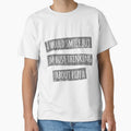 Funny Sarcastic Pizza Shirts For Pizza Lovers Pizza Party Clothing Thinking by Leopardman25