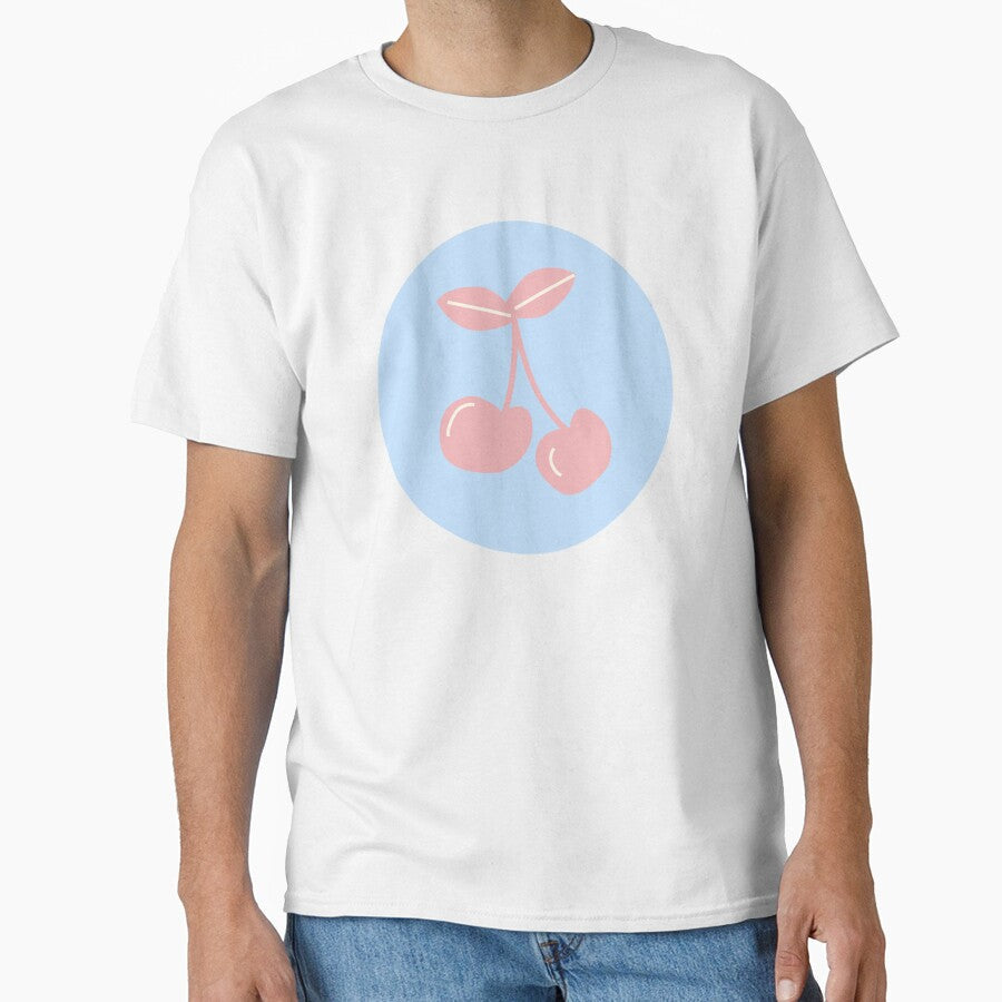 Pink Cherries by Studio Sonder Unisex , , , Long Sleeve Tee