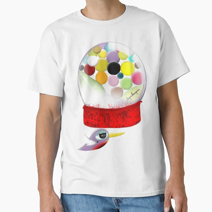 Too sweet candy bubble gum bird old style by rupydetequila Unisex , , , Long Sleeve Tee
