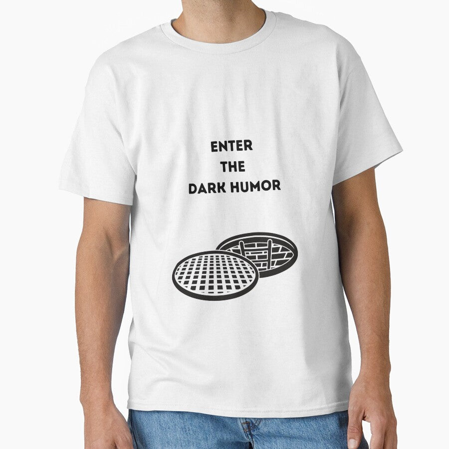 Enter The Dark Humor by ARTCLAYSTO Unisex , , , Long Sleeve Tee
