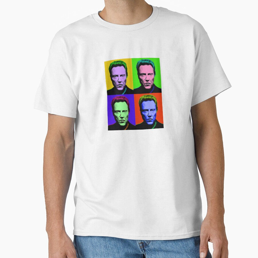 Walken goes Warhol by LOPutty Unisex , , , Long Sleeve Tee