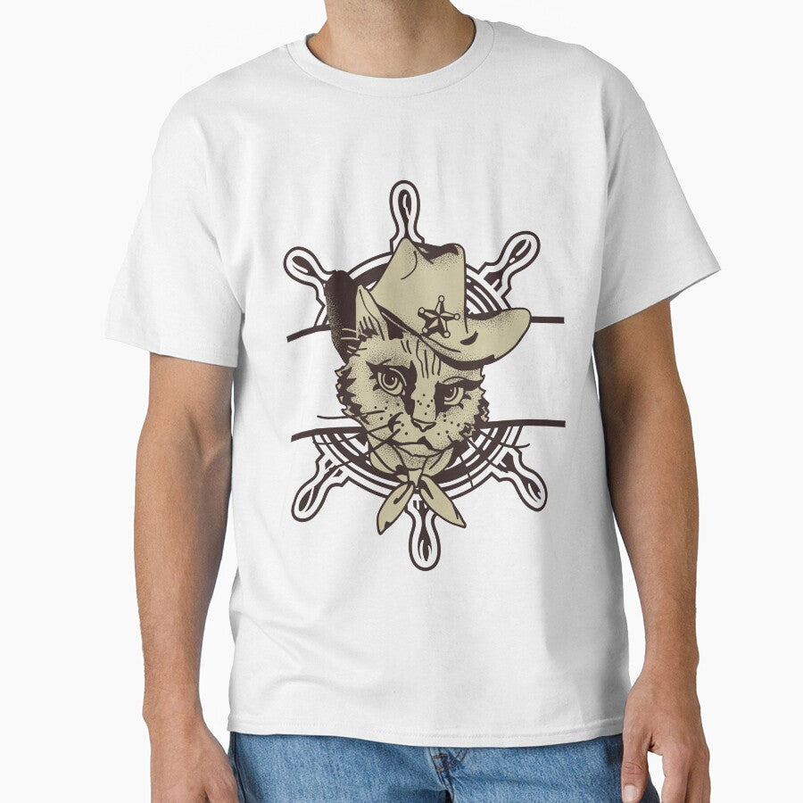 Vintage Cat by Sparkly-Station Unisex , , , Long Sleeve Tee