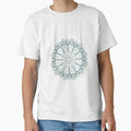 Gentle lace pattern, blue by Meeman Unisex , , , Long Sleeve Tee