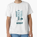 Monday by alexlaunay Unisex , , , Long Sleeve Tee