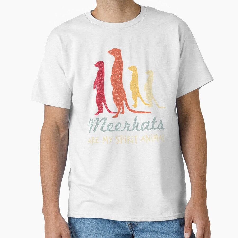 Meerkats Are My Spirit Animal - Love Meerkats by Bangtees Unisex , , , Long Sleeve Tee