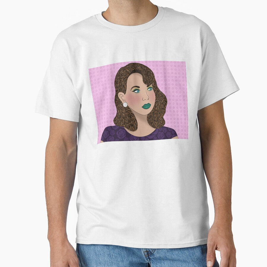 Blue Eyed & Wild Roses by Gabrielle DaSilva Unisex , , , Long Sleeve Tee