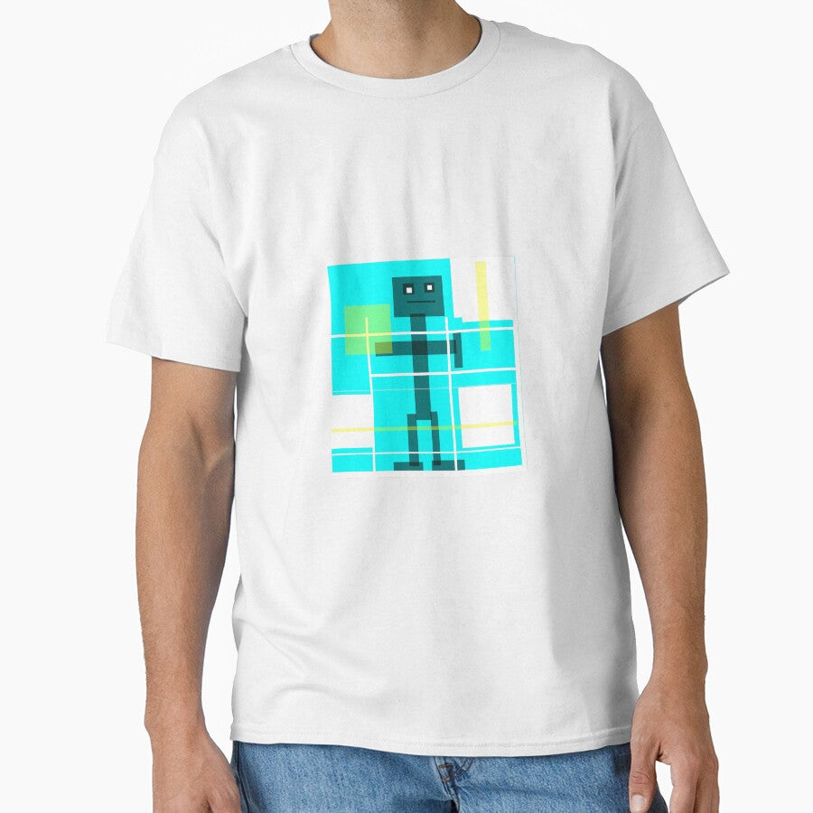 Robot Bob, modern abstract by ackelly4