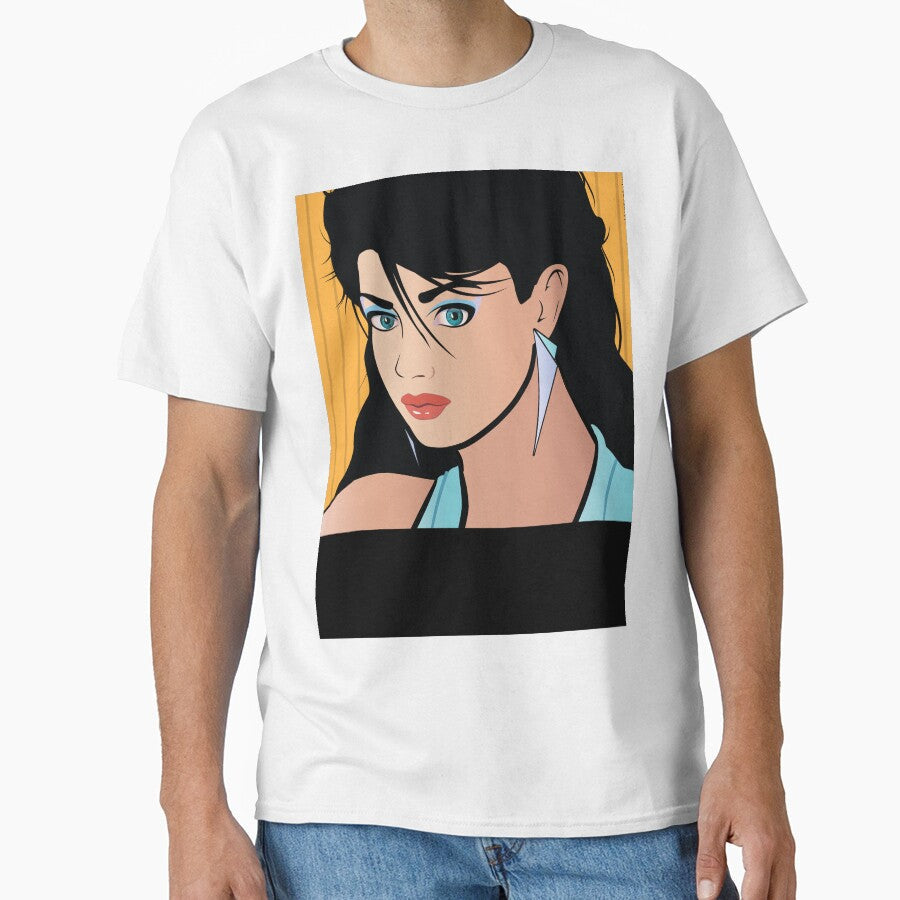 Beautiful Pop Art Girl Woman Tanya by Frank Schuster Unisex , , , Long Sleeve Tee