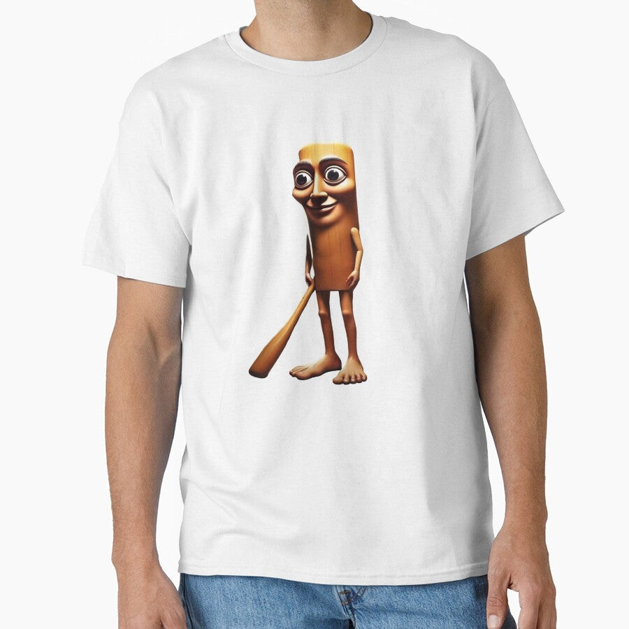 Tung Tung Tung Sahur – The King of Brainrot Meme Design by merchpub Unisex , , , Long Sleeve Tee