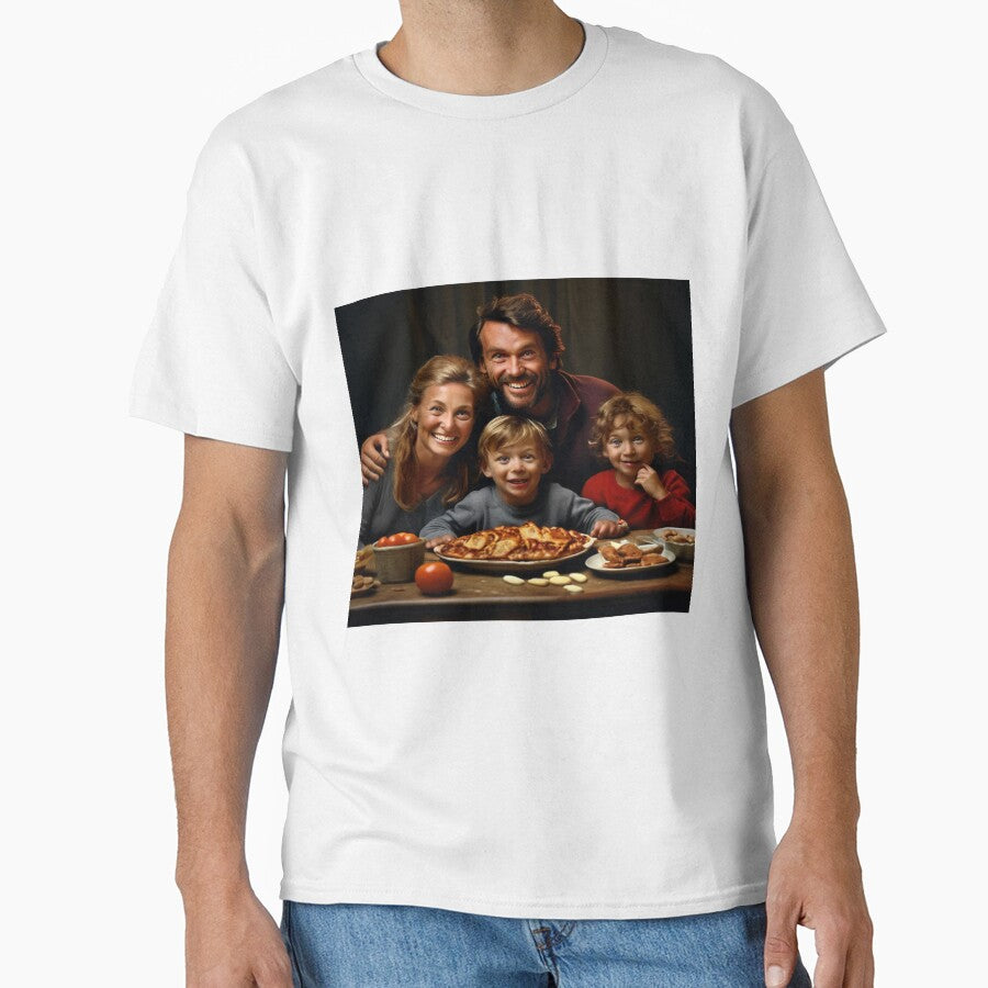 Essayer de manger un repas chaud quand tu as des enfants by Collection de trésors Unisex , , , Long Sleeve Tee