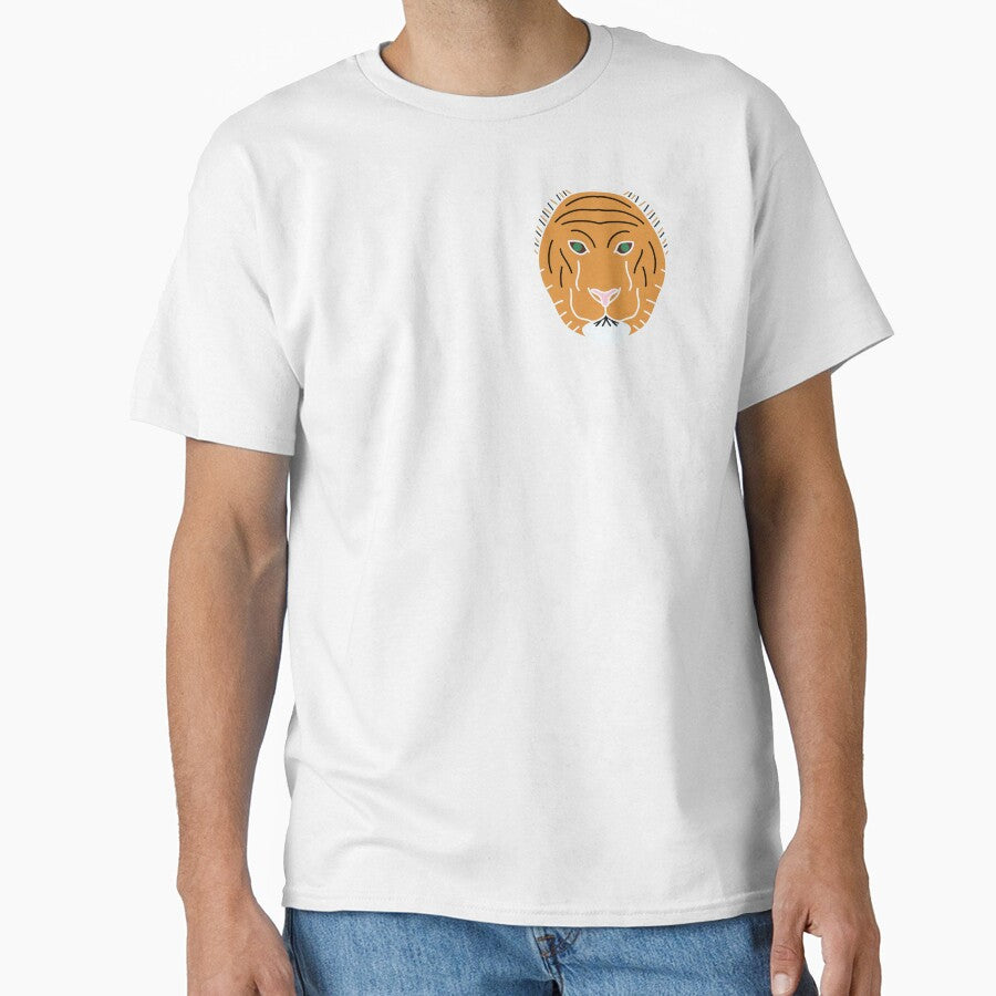 Minimalist tiger logo by Huxlindor