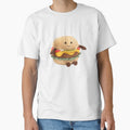 Amuseable Burger by DecalRush Unisex , , , Long Sleeve Tee