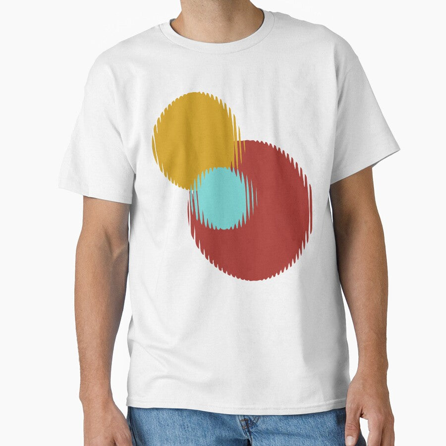 Abstract Overlapping Circles Vibrating Effect  1 by ZorianArt