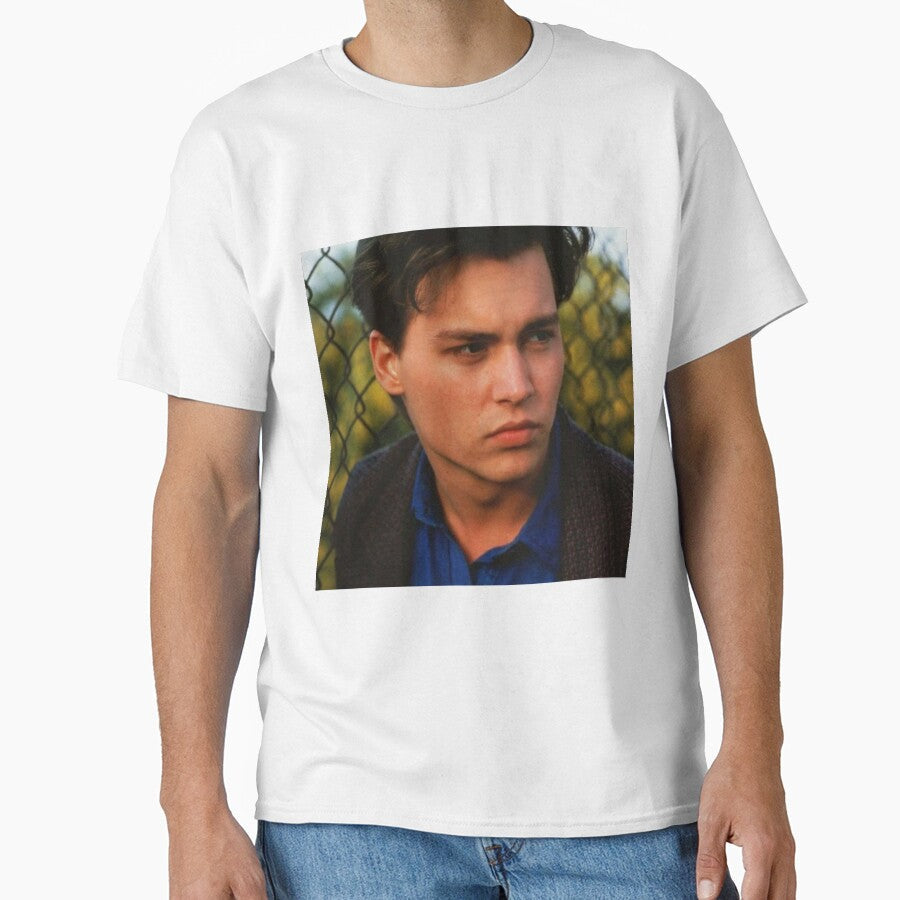 Young Johnny Depp by BrownPenguin Unisex , , , Long Sleeve Tee