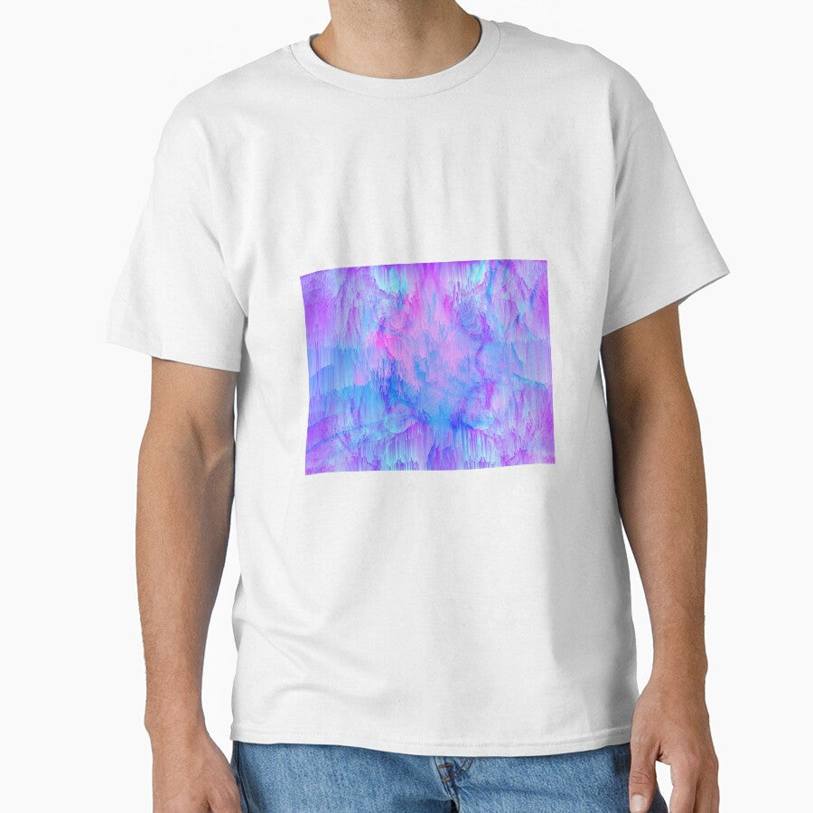 Glitch Mountains by Nerddegreeburns Unisex , , , Long Sleeve Tee