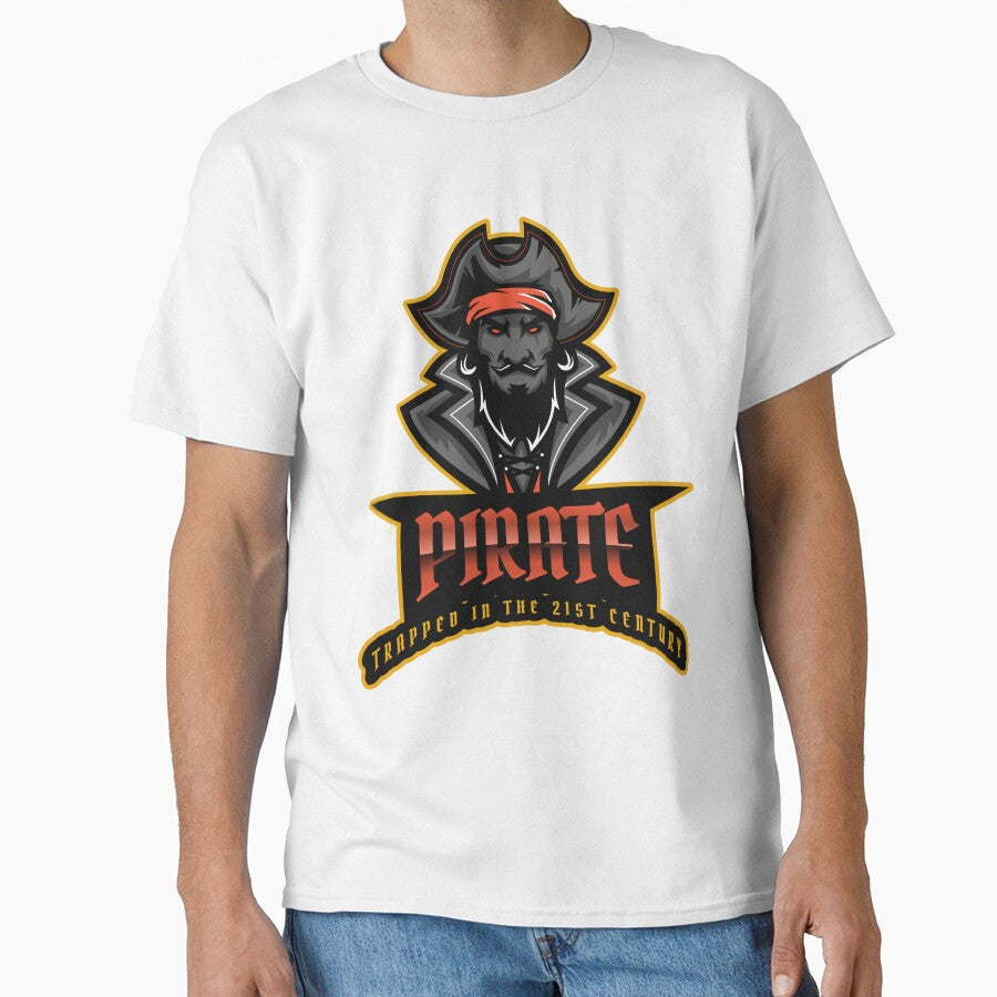 Pirate Trapped In the 21st Century by Good-Looking Corpse Unisex , , , Long Sleeve Tee
