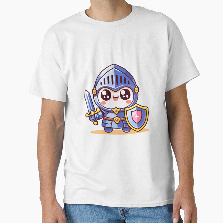 Kawaii Knight in Shining Armor - Cute Chibi Warrior by Akioos