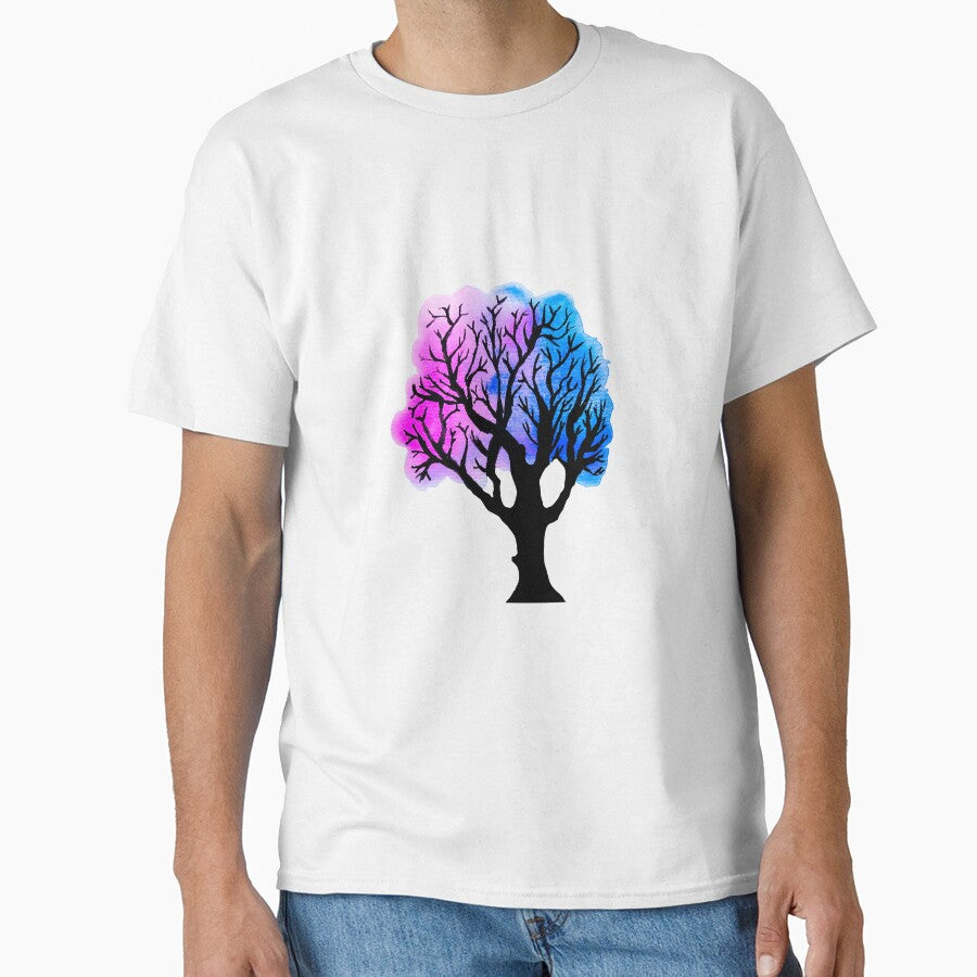Cotton candy tree by Purpledemon16 Unisex , , , Long Sleeve Tee