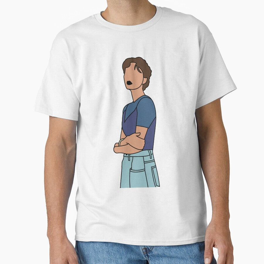 Minimalist Feminine Portrait - Denim & Navy by newera-lineart