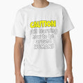 Funny Sarcastic Humor Caution Still Learning How To Be Around Humans by fantasticdesign Unisex , , , Long Sleeve Tee