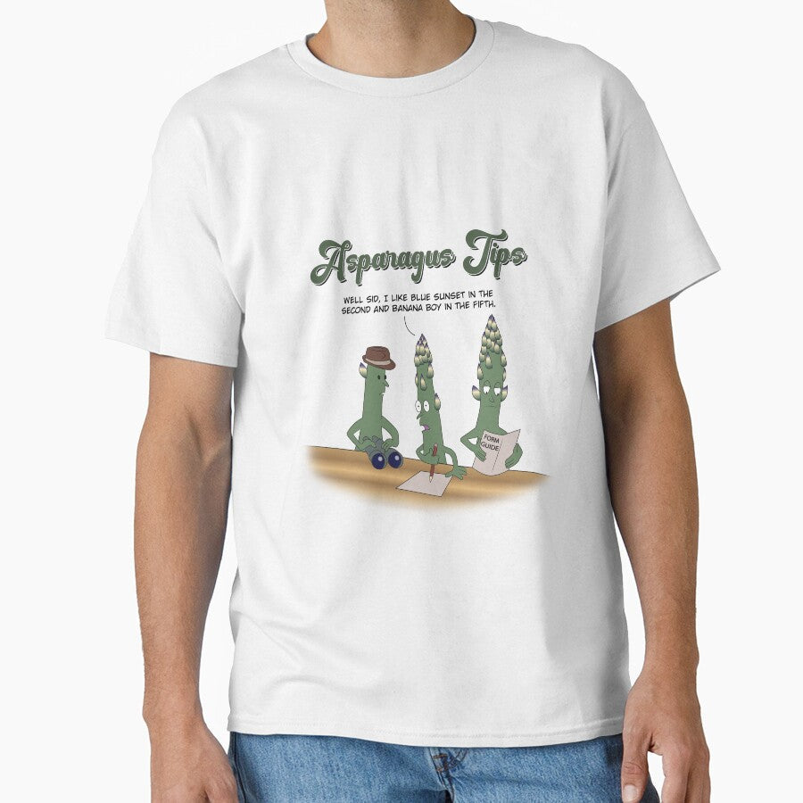 Asparagus Tips by Mark Wilesmith Unisex , , , Long Sleeve Tee