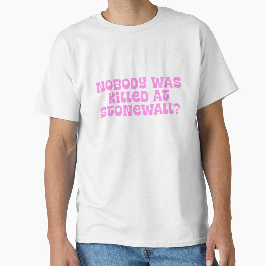 Nobody Was Killed At Stonewall? by BritySpear Unisex , , , Long Sleeve Tee