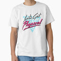 Lets Get Physical Workout Gym Tee Totally Rad Retro 80'S by ZacharyMarcus Unisex , , , Long Sleeve Tee