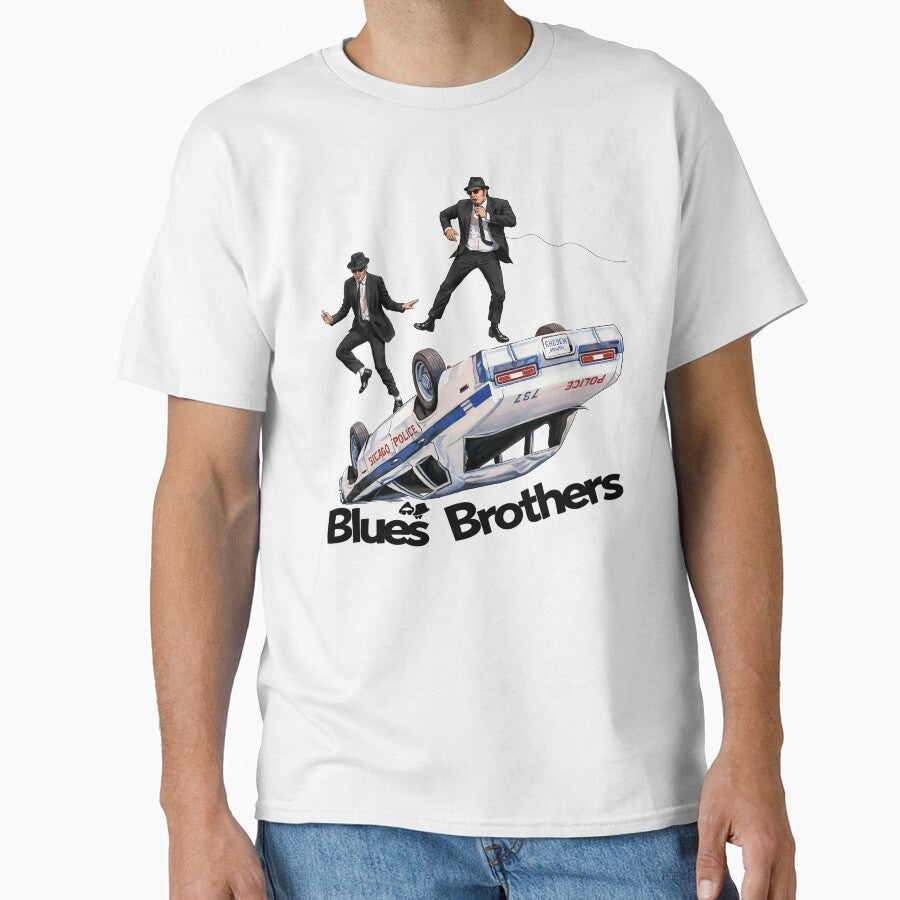 The Blues Brothers Cop Car by darklordpug Unisex , , , Long Sleeve Tee
