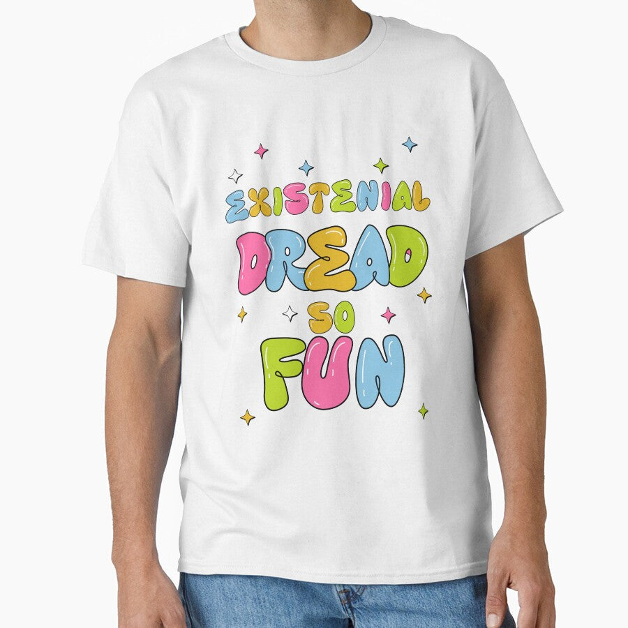 Existential Dread So FUN by CosioInc Unisex , , , Long Sleeve Tee