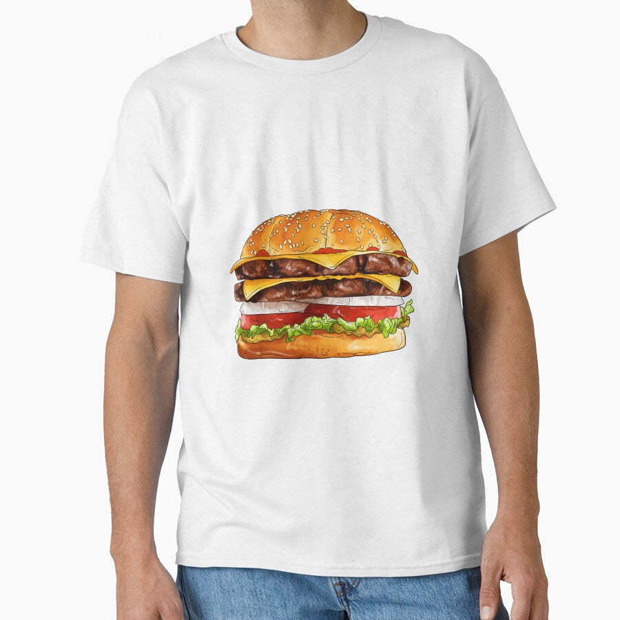 Delicious Beef Burger by Stickow Unisex , , , Long Sleeve Tee
