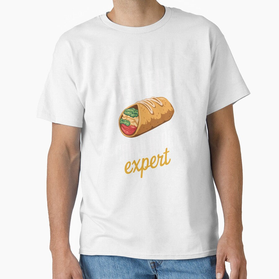 Certified Chimichanga Expert Food Lover Men Women Kids by rafaeltto Unisex , , , Long Sleeve Tee
