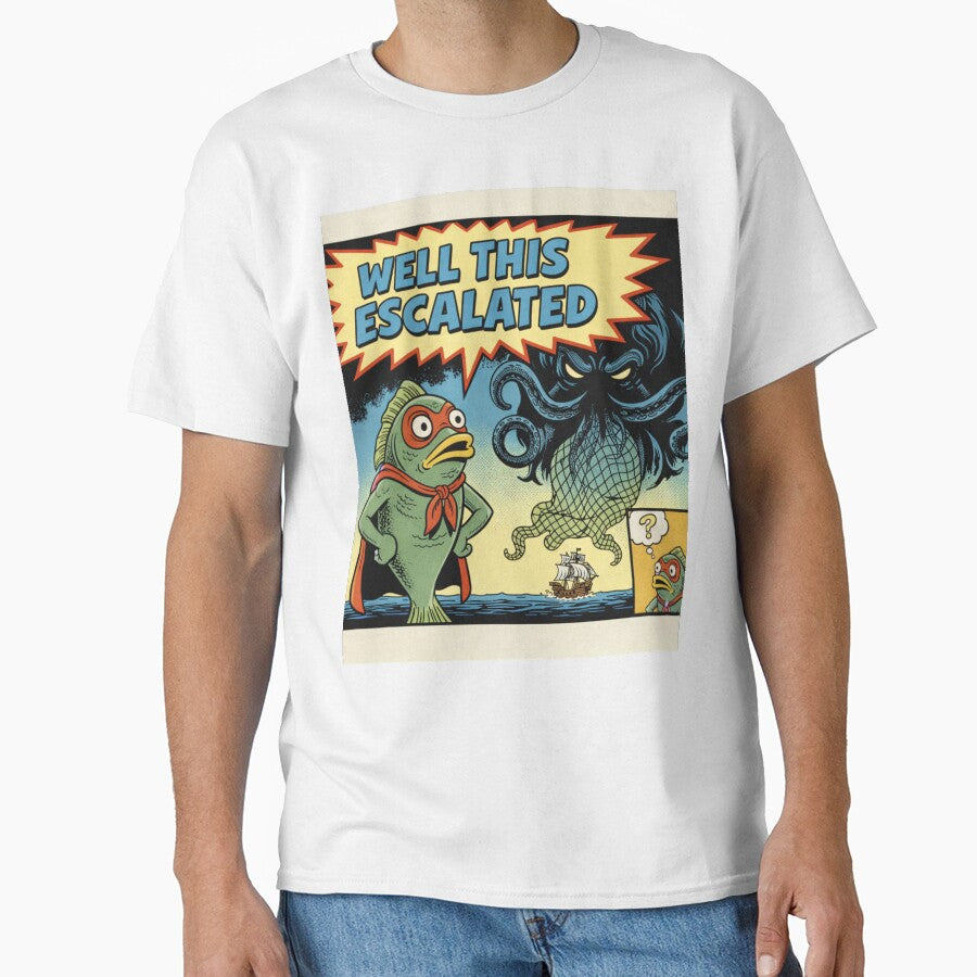 Well This Escalated by camostore23 Unisex , , , Long Sleeve Tee