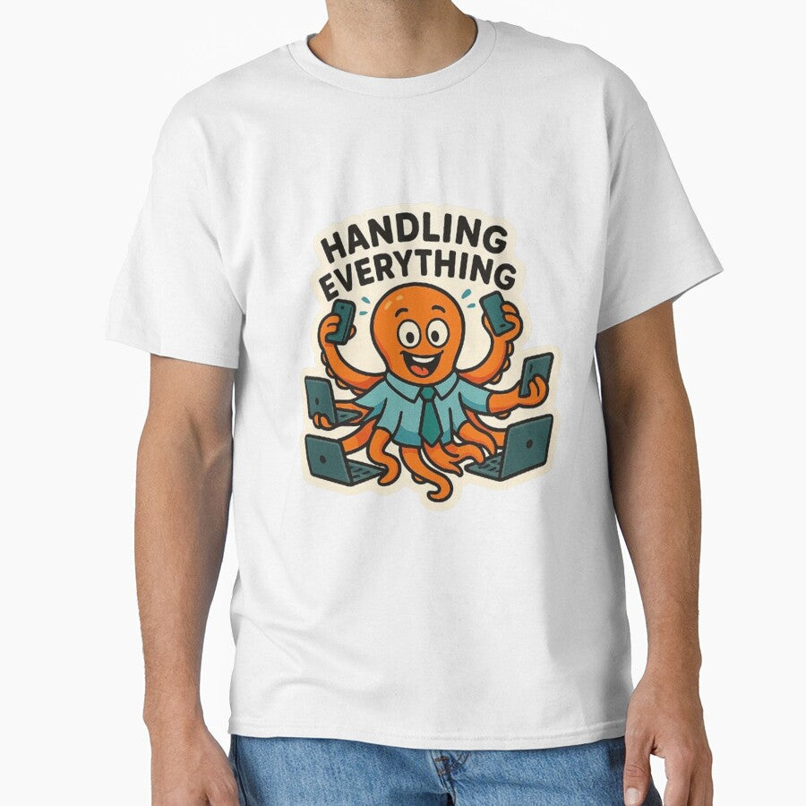 Octopus Multitasker by MiLaKK Unisex , , , Long Sleeve Tee