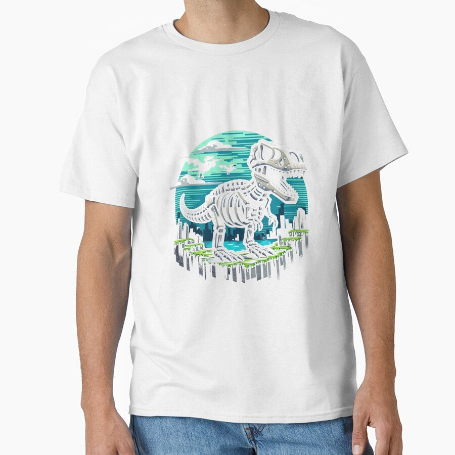 Dino mine craft by CanvaSnap ⭐⭐⭐⭐⭐ Unisex , , , Long Sleeve Tee