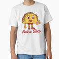 Retro Taco by tinytwist Unisex , , , Long Sleeve Tee