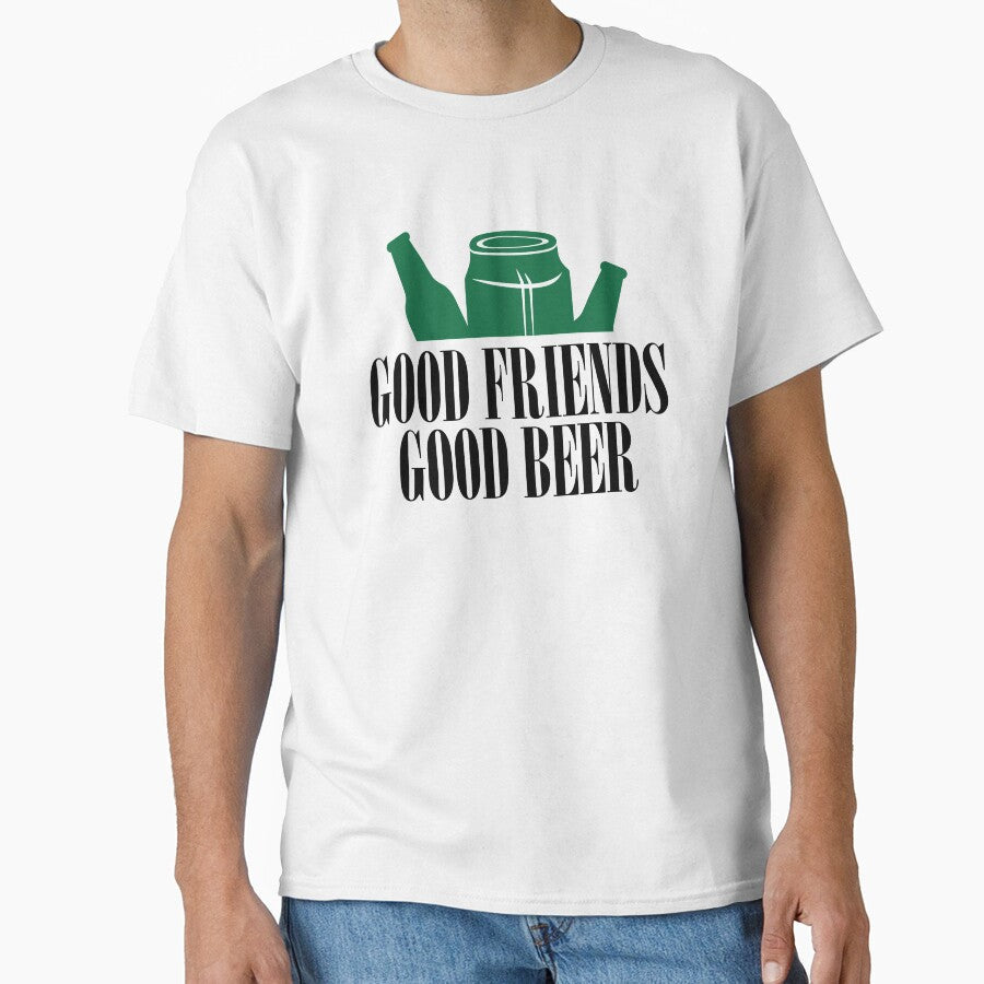 Good Friend, Good Beer by mellinnshirts Unisex , , , Long Sleeve Tee
