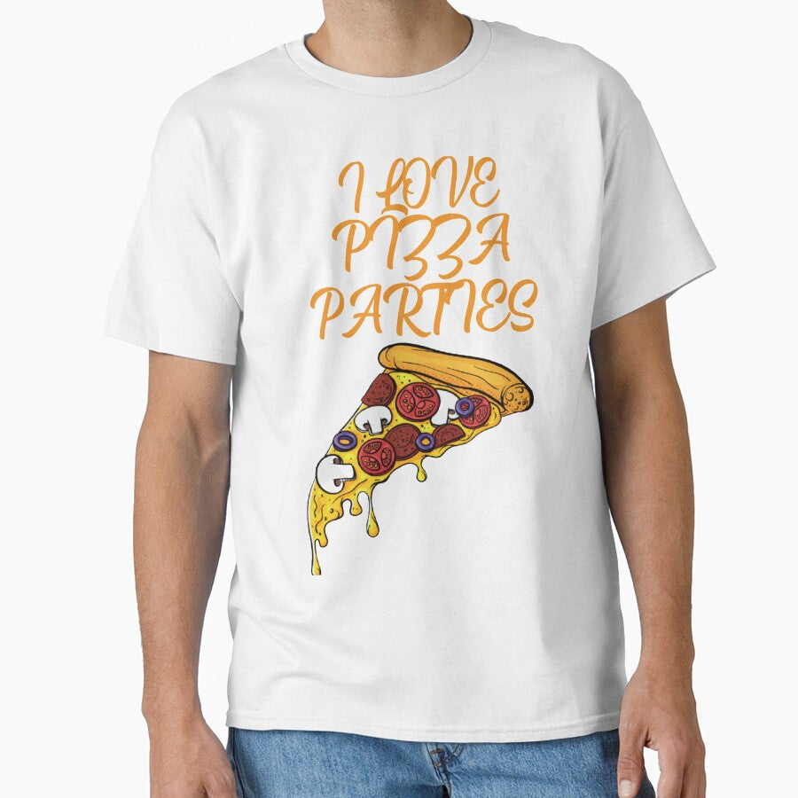 I Love Pizza Parties by Ivardesigner Unisex , , , Long Sleeve Tee