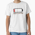 Need Coffee by KD Merch Unisex , , , Long Sleeve Tee
