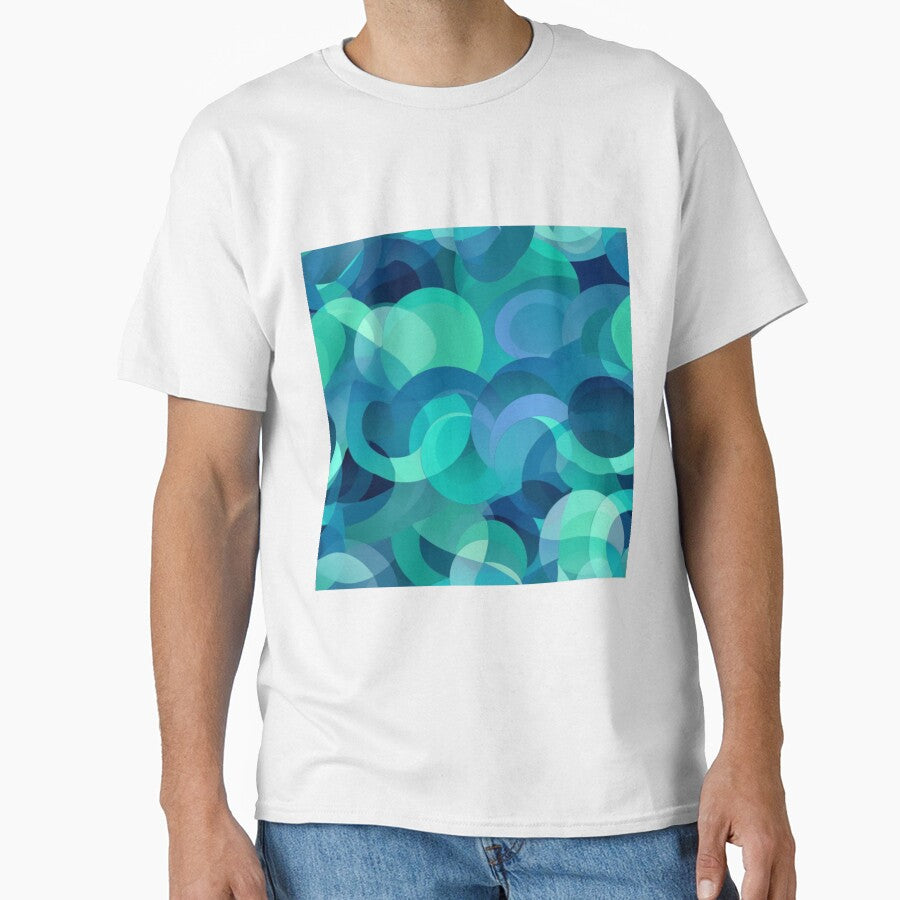 Mesmerizing Blues and Greens Seamless Pattern by Studio-Canvas