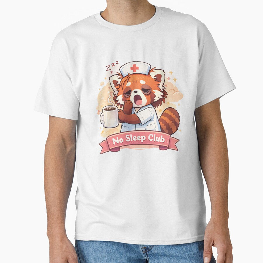 No Sleep Club – Nurse Panda by Creative and Humorous Arts