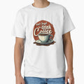 Don't Forget To Drink Coffee Retro Sign by Zhaar Unisex , , , Long Sleeve Tee