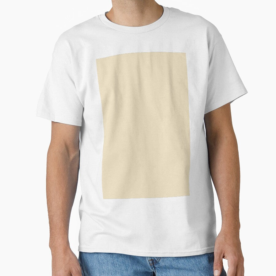 Plain Beige Cream by maniacfitness Unisex , , , Long Sleeve Tee
