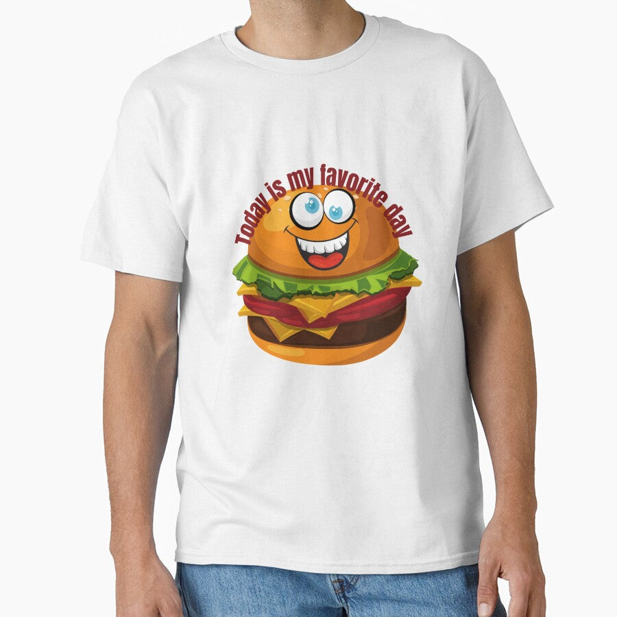 national hamburger day,today is my favorite day by selfesteeem Unisex , , , Long Sleeve Tee