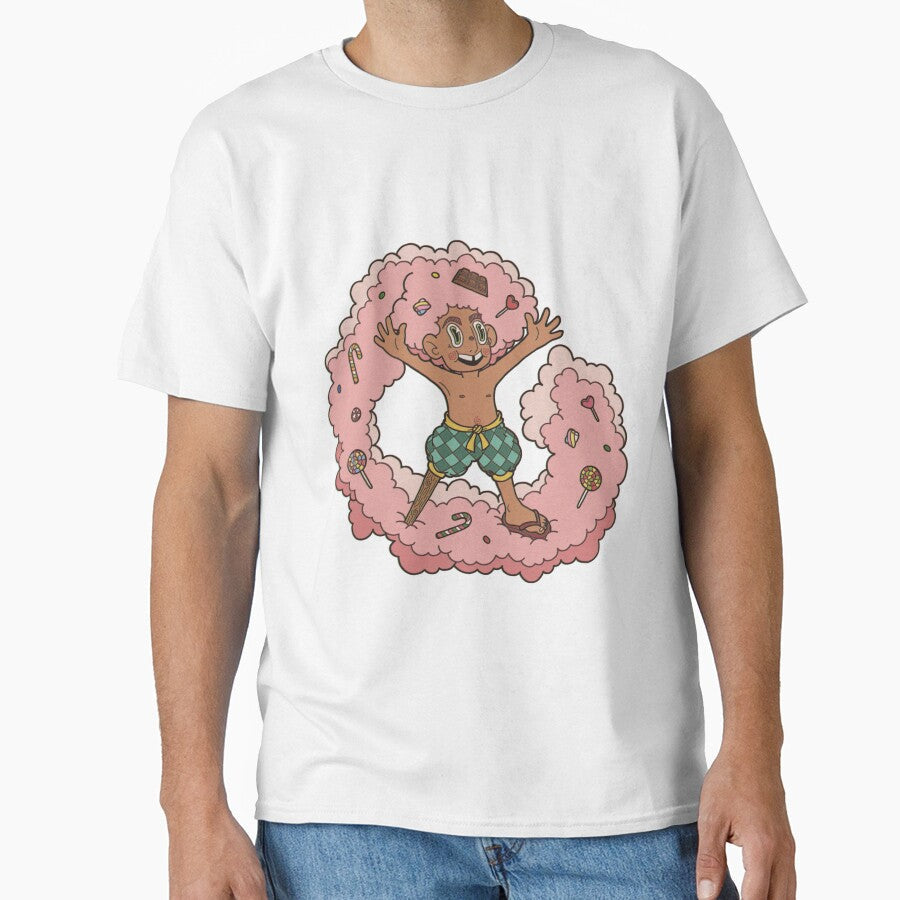 Cotton Candy Pirate by belaamimir Unisex , , , Long Sleeve Tee